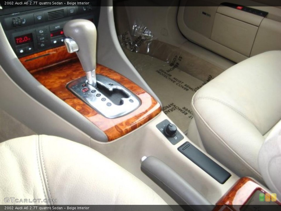 Beige Interior Transmission for the 2002 Audi A6 2.7T quattro Sedan #38442820