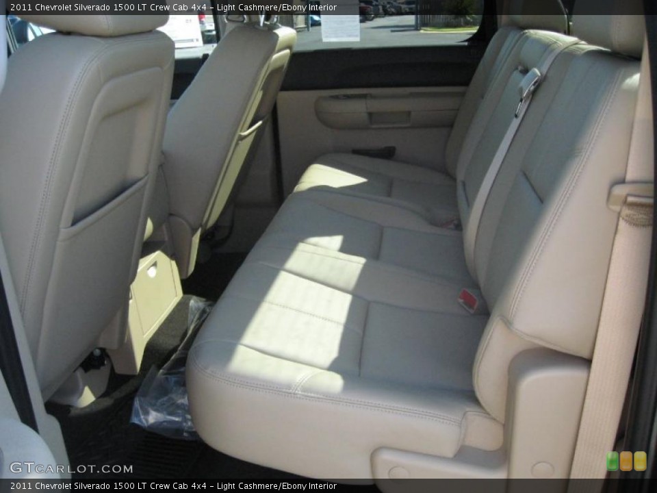 Light Cashmere/Ebony Interior Photo for the 2011 Chevrolet Silverado 1500 LT Crew Cab 4x4 #38443148