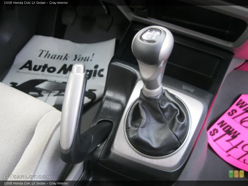 Gray Interior Transmission for the 2008 Honda Civic LX Sedan #38443612