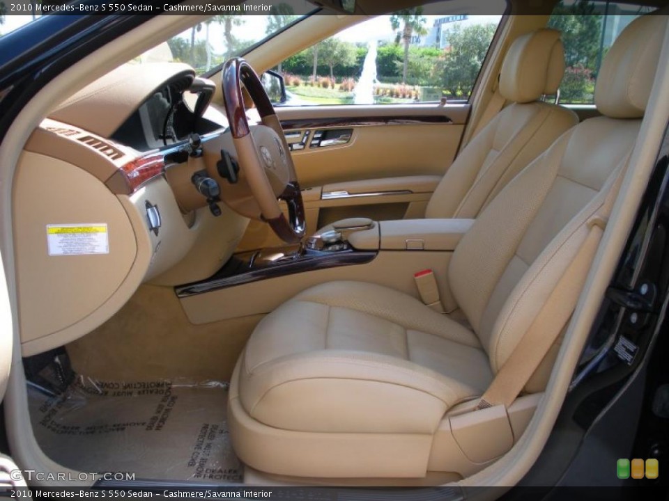 Cashmere/Savanna Interior Prime Interior for the 2010 Mercedes-Benz S 550 Sedan #38443668