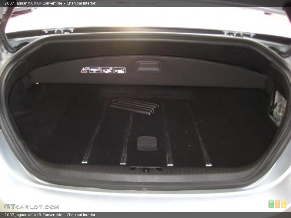 Charcoal Interior Trunk for the 2007 Jaguar XK XKR Convertible #38443772