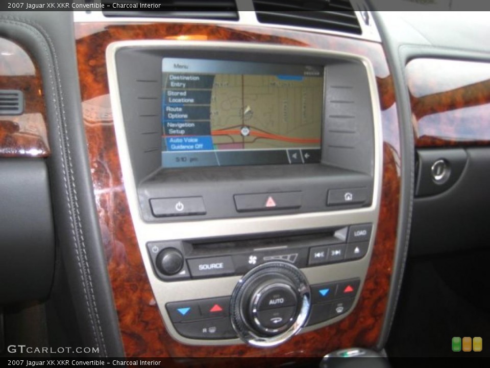 Charcoal Interior Controls for the 2007 Jaguar XK XKR Convertible #38443828