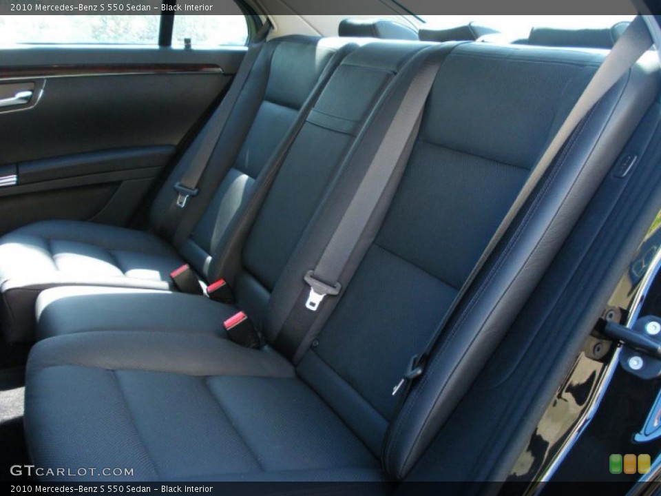Black Interior Photo for the 2010 Mercedes-Benz S 550 Sedan #38444928