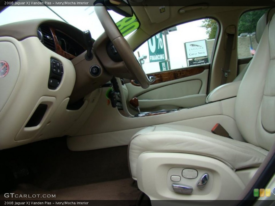 Ivory/Mocha Interior Photo for the 2008 Jaguar XJ Vanden Plas #38446212