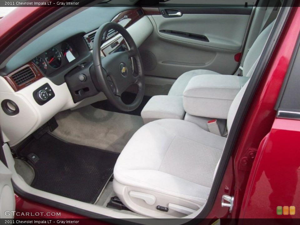Gray Interior Prime Interior for the 2011 Chevrolet Impala LT #38446356