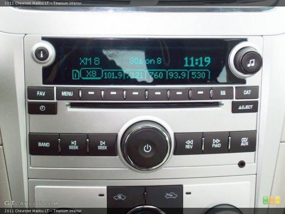Titanium Interior Controls for the 2011 Chevrolet Malibu LT #38446568