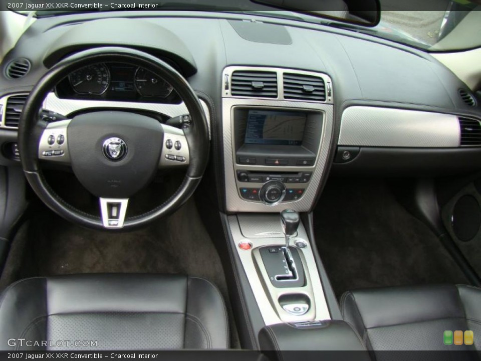 Charcoal Interior Dashboard for the 2007 Jaguar XK XKR Convertible #38446696