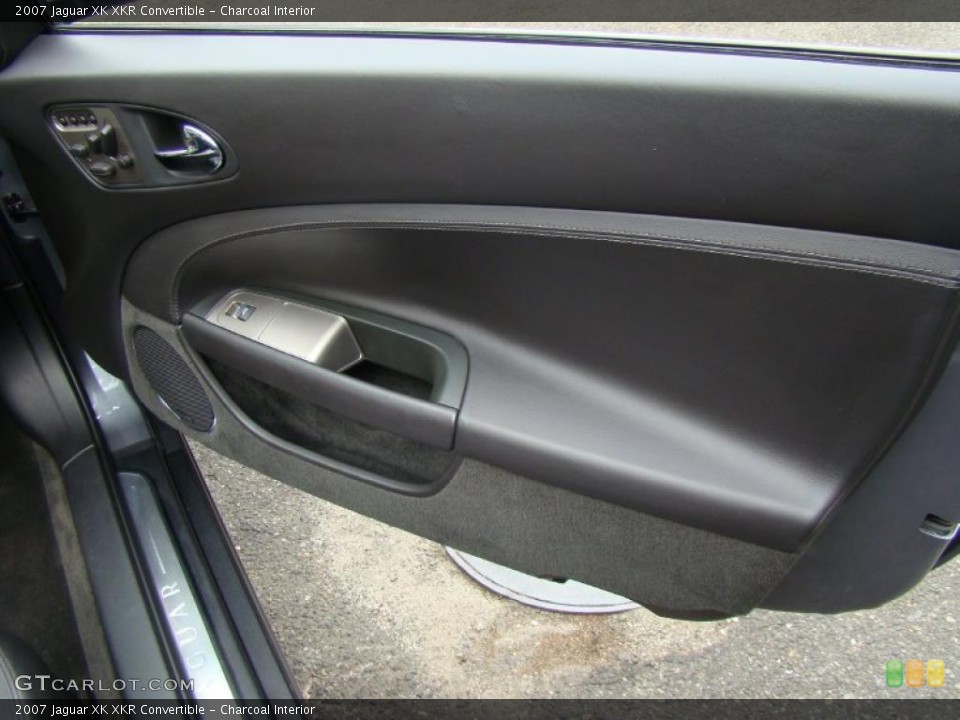 Charcoal Interior Door Panel for the 2007 Jaguar XK XKR Convertible #38446760