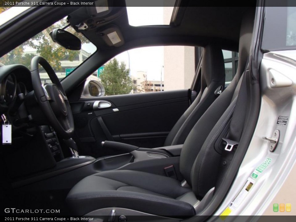 Black Interior Photo for the 2011 Porsche 911 Carrera Coupe #38446808