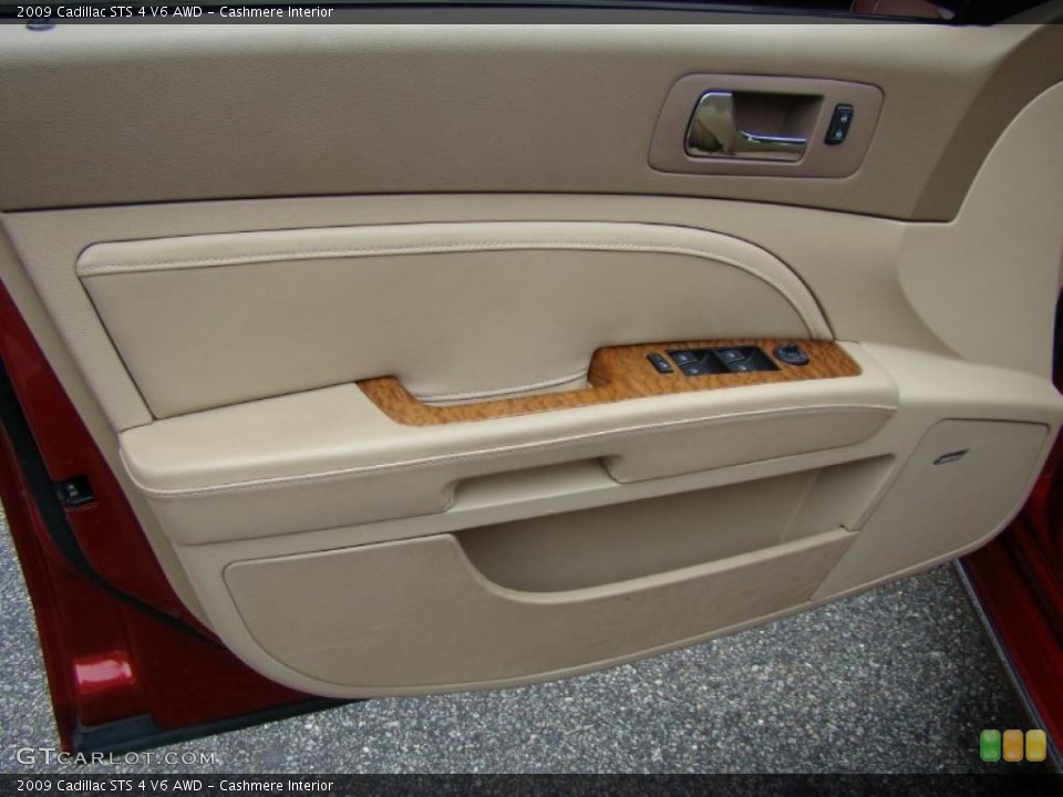 Cashmere Interior Door Panel for the 2009 Cadillac STS 4 V6 AWD #38447040