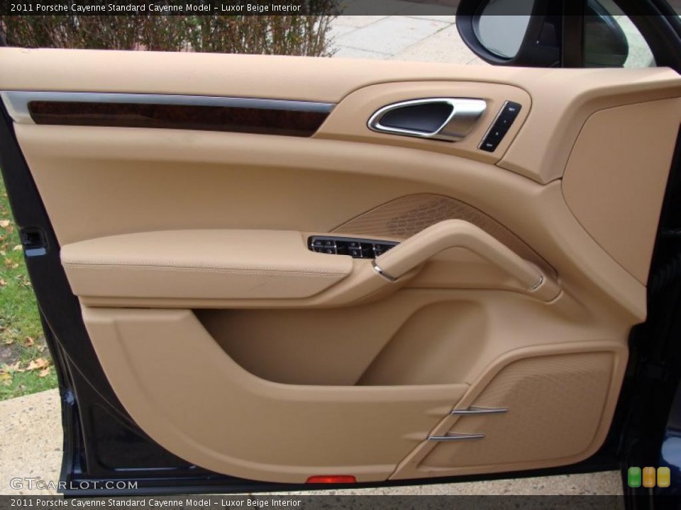 Luxor Beige Interior Door Panel for the 2011 Porsche Cayenne  #38447052