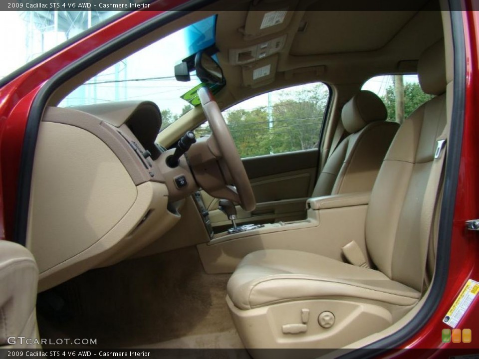 Cashmere Interior Photo for the 2009 Cadillac STS 4 V6 AWD #38447072
