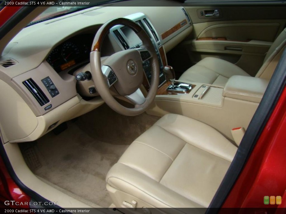 Cashmere Interior Prime Interior for the 2009 Cadillac STS 4 V6 AWD #38447088