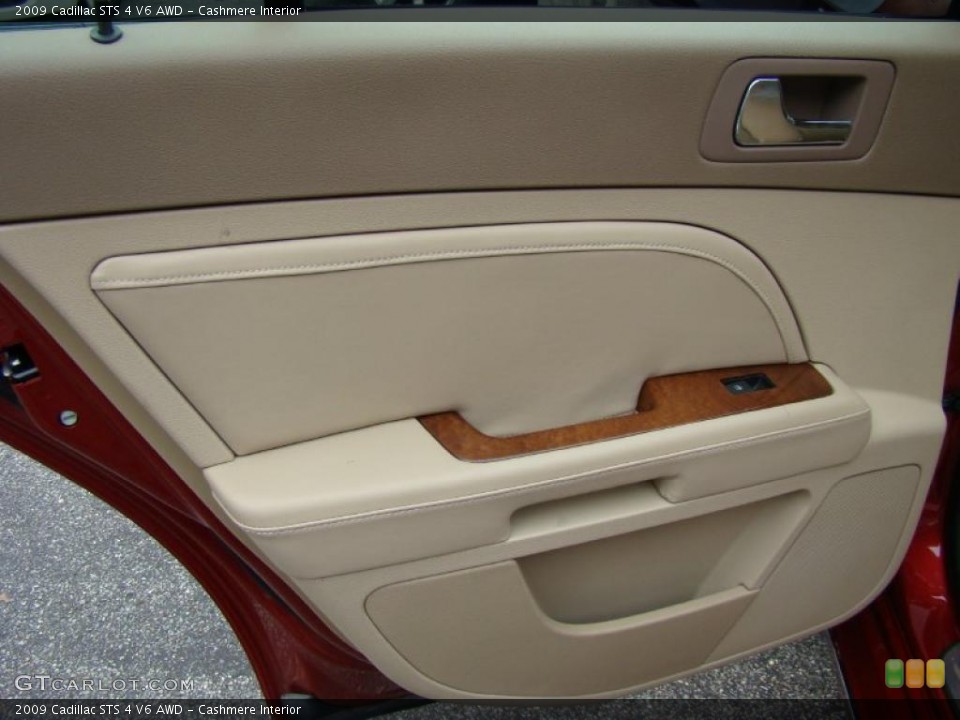 Cashmere Interior Door Panel for the 2009 Cadillac STS 4 V6 AWD #38447108