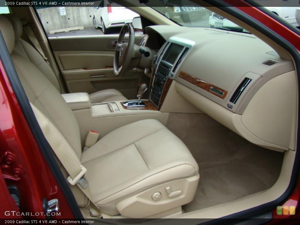 Cashmere Interior Dashboard for the 2009 Cadillac STS 4 V6 AWD #38447232