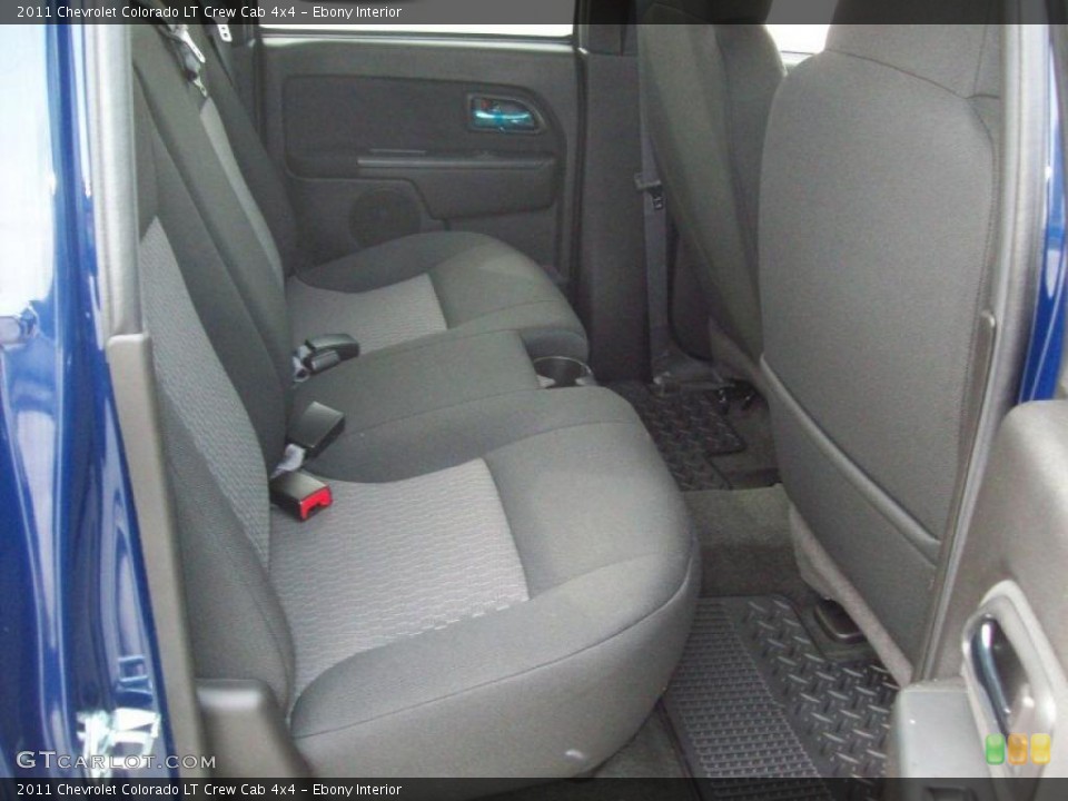 Ebony Interior Photo for the 2011 Chevrolet Colorado LT Crew Cab 4x4 #38447268