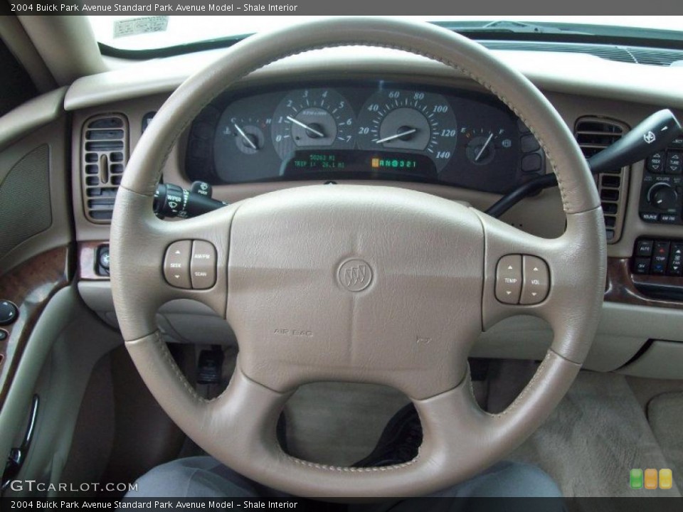 Shale Interior Steering Wheel for the 2004 Buick Park Avenue  #38448228