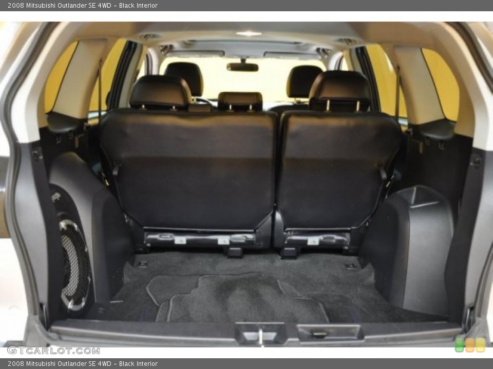 Black Interior Trunk for the 2008 Mitsubishi Outlander SE 4WD #38448556