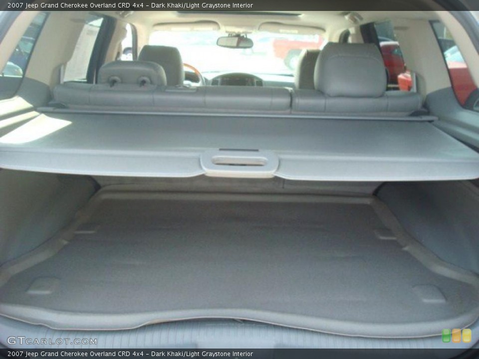Dark Khaki/Light Graystone Interior Trunk for the 2007 Jeep Grand Cherokee Overland CRD 4x4 #38454033