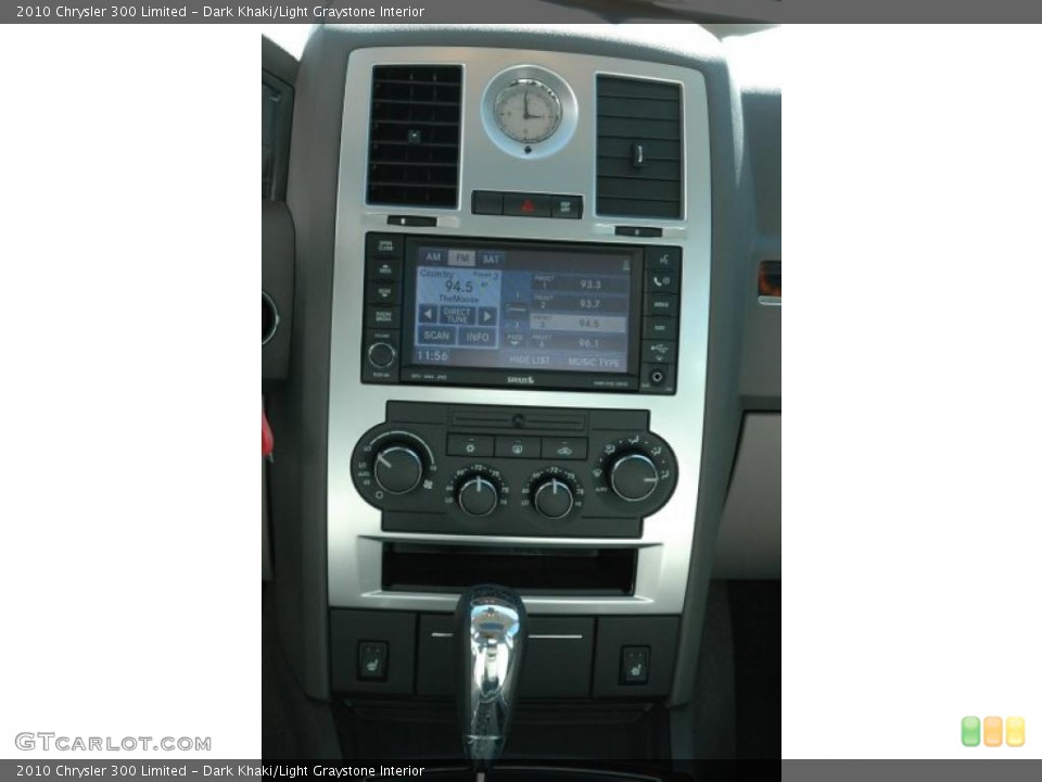 Dark Khaki/Light Graystone Interior Controls for the 2010 Chrysler 300 Limited #38456913