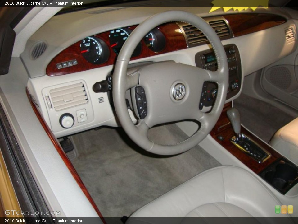 Titanium Interior Steering Wheel for the 2010 Buick Lucerne CXL #38457389