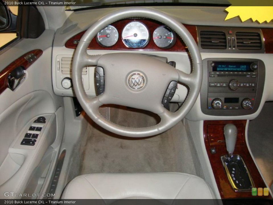 Titanium Interior Steering Wheel for the 2010 Buick Lucerne CXL #38457613