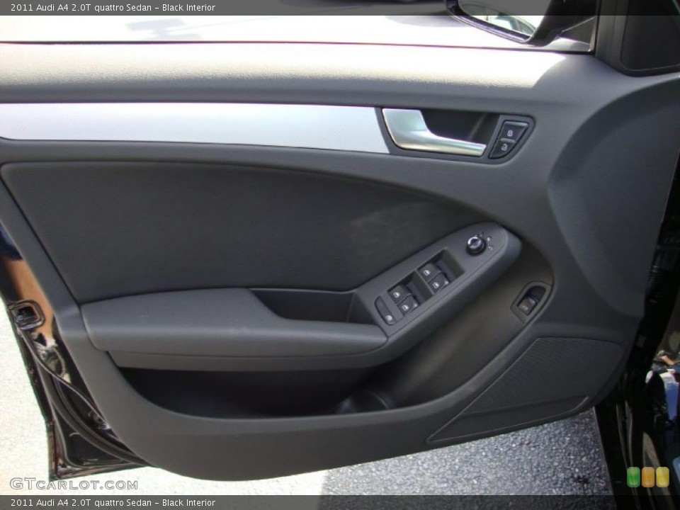 Black Interior Door Panel for the 2011 Audi A4 2.0T quattro Sedan #38458027