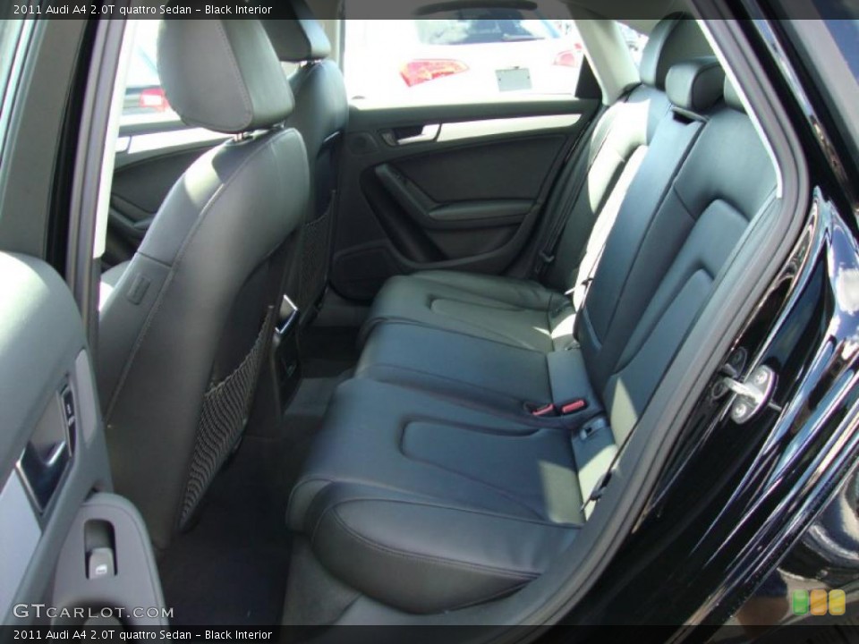 Black Interior Photo for the 2011 Audi A4 2.0T quattro Sedan #38458177