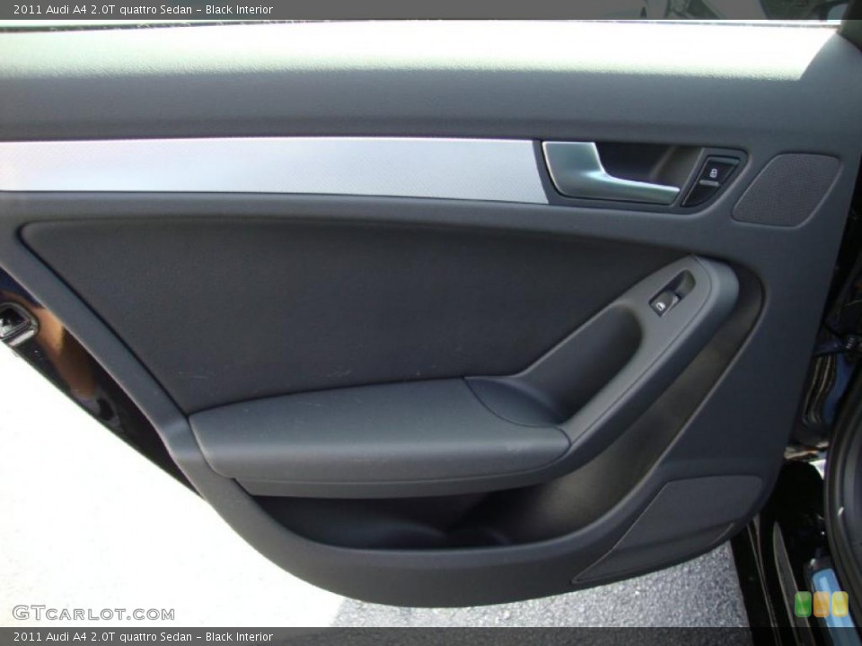 Black Interior Door Panel for the 2011 Audi A4 2.0T quattro Sedan #38458189