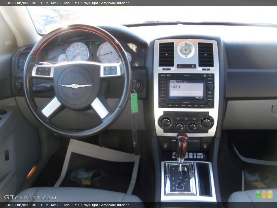 Dark Slate Gray/Light Graystone Interior Dashboard for the 2007 Chrysler 300 C HEMI AWD #38459817