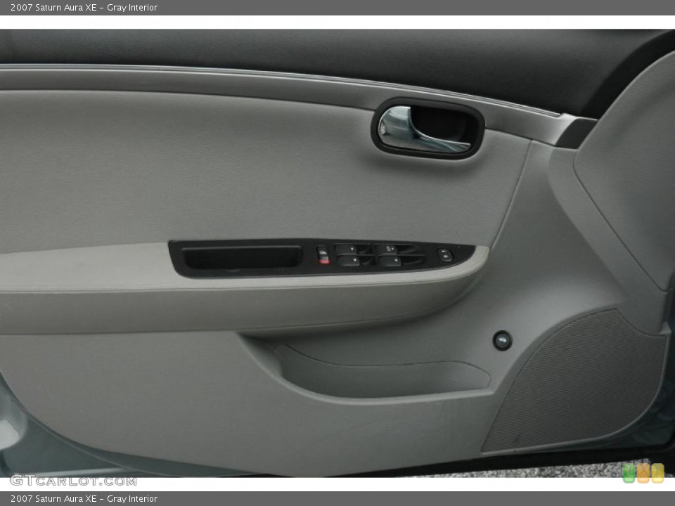 Gray Interior Door Panel for the 2007 Saturn Aura XE #38461389