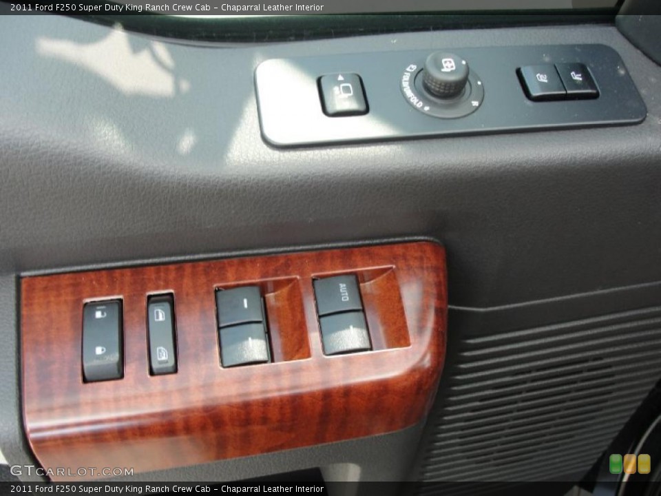 Chaparral Leather Interior Controls for the 2011 Ford F250 Super Duty King Ranch Crew Cab #38462121