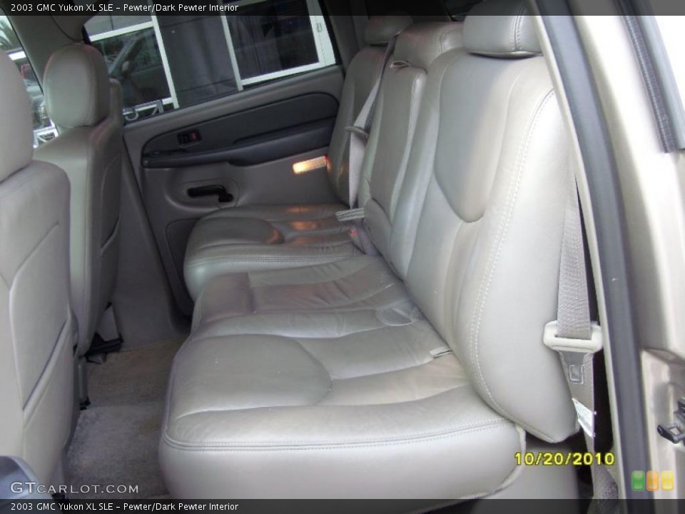 Pewter/Dark Pewter Interior Photo for the 2003 GMC Yukon XL SLE #38463457