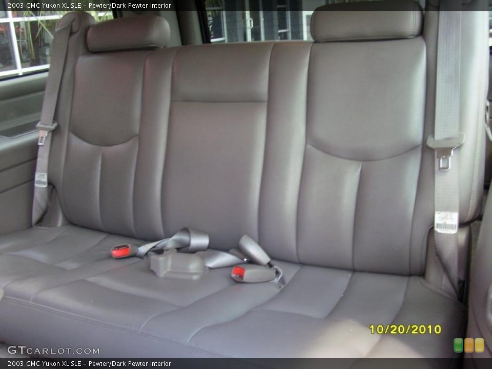 Pewter/Dark Pewter Interior Photo for the 2003 GMC Yukon XL SLE #38463469