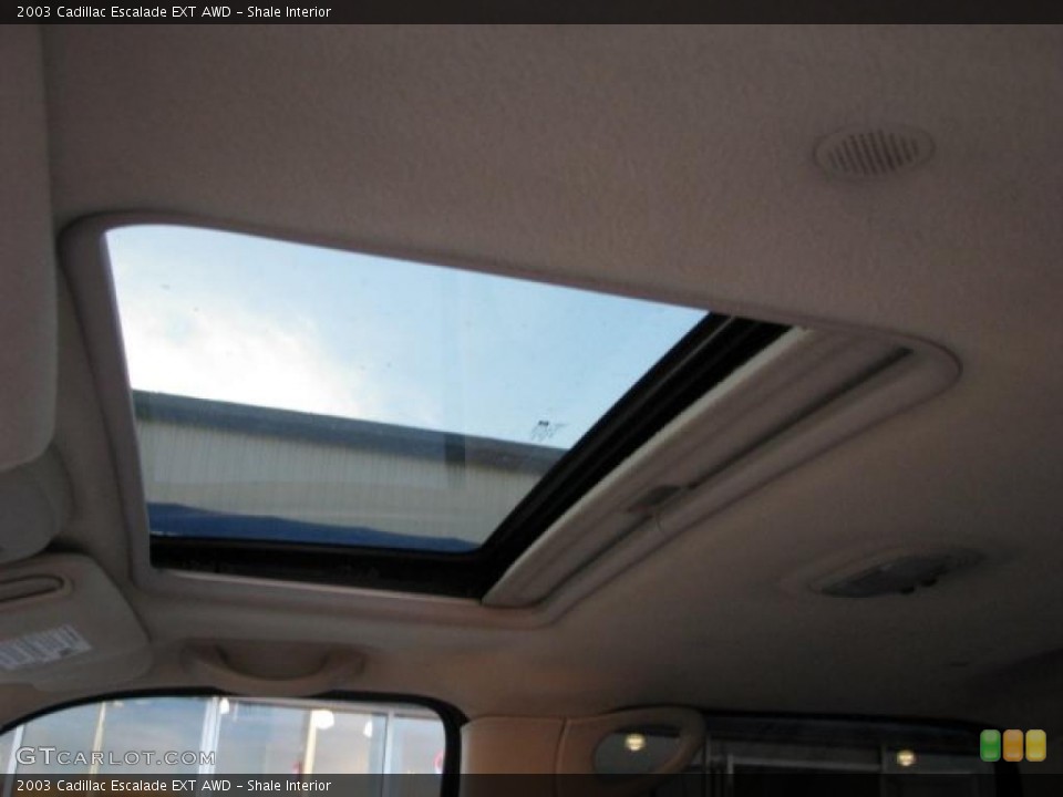 Shale Interior Sunroof for the 2003 Cadillac Escalade EXT AWD #38463561