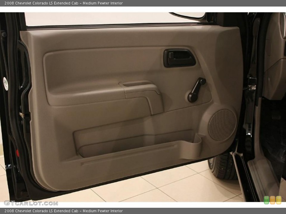 Medium Pewter Interior Door Panel for the 2008 Chevrolet Colorado LS Extended Cab #38465625