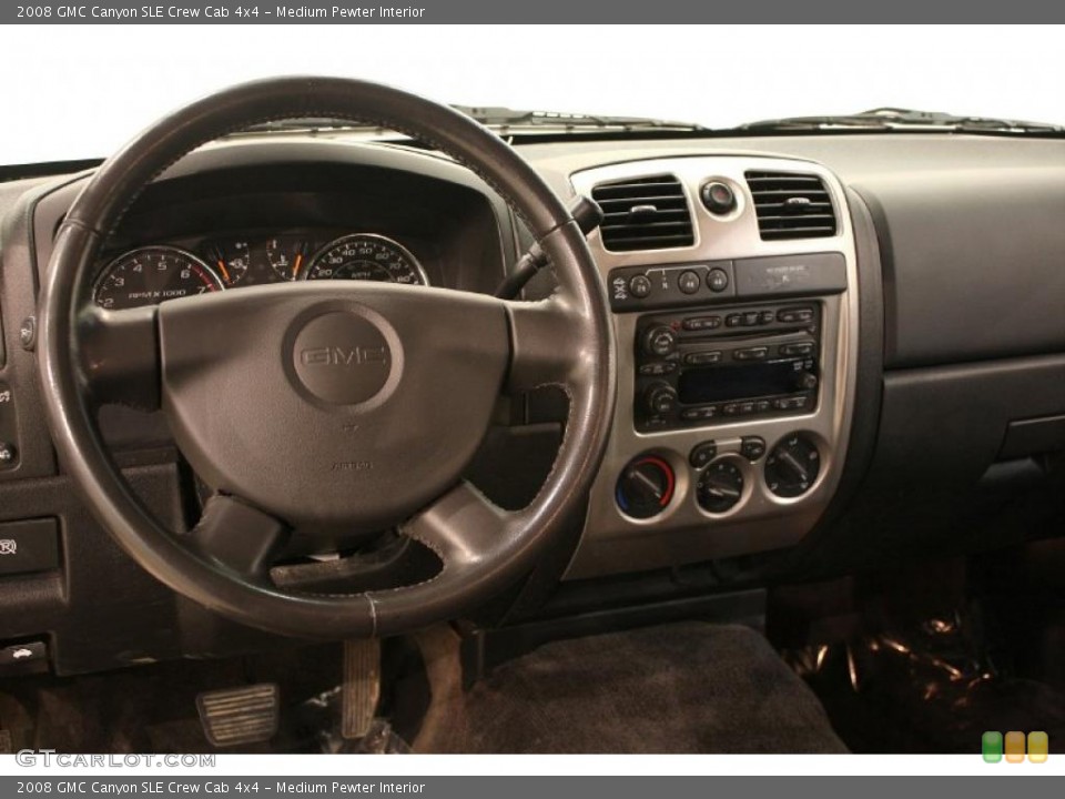 Medium Pewter Interior Dashboard for the 2008 GMC Canyon SLE Crew Cab 4x4 #38466077