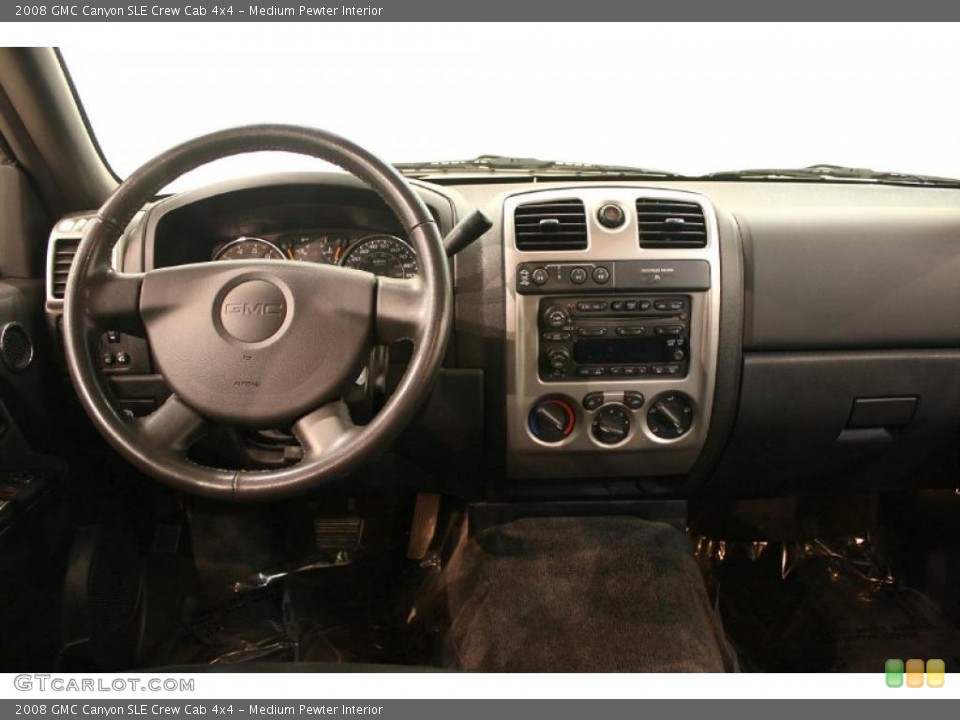 Medium Pewter Interior Dashboard for the 2008 GMC Canyon SLE Crew Cab 4x4 #38466217