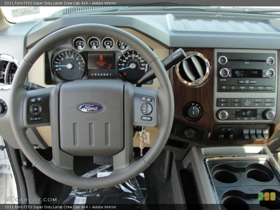 Adobe Interior Dashboard for the 2011 Ford F350 Super Duty Lariat Crew Cab 4x4 #38466297