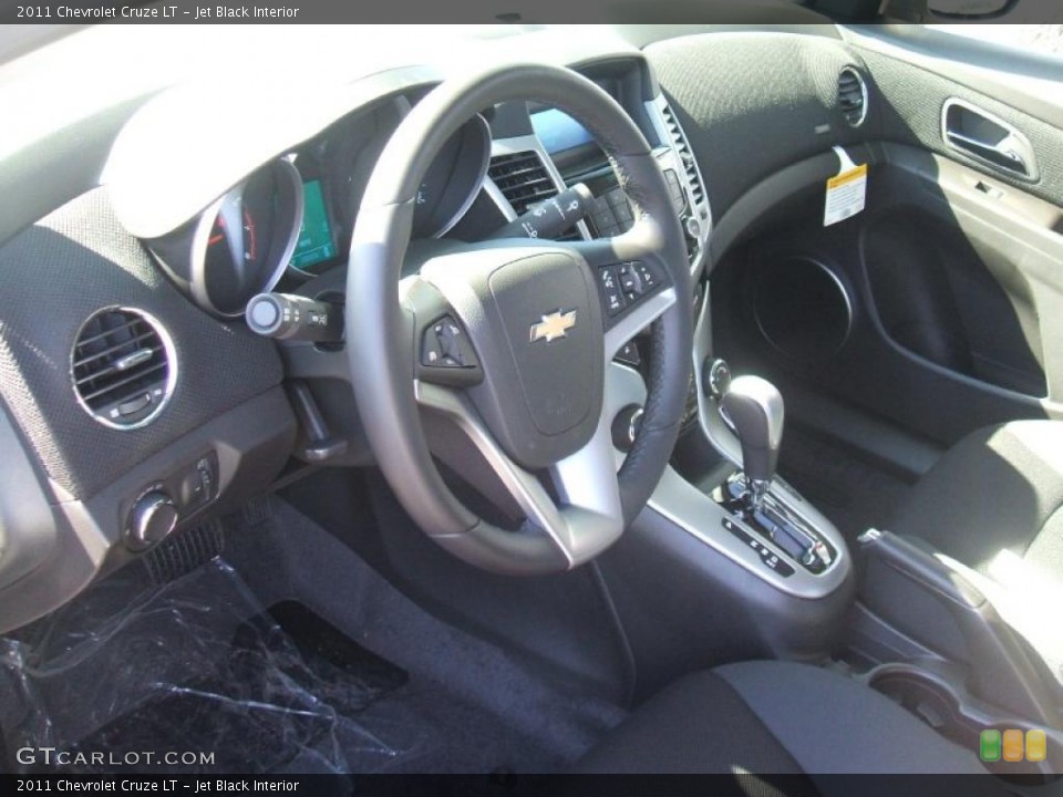 Jet Black Interior Dashboard for the 2011 Chevrolet Cruze LT #38466917