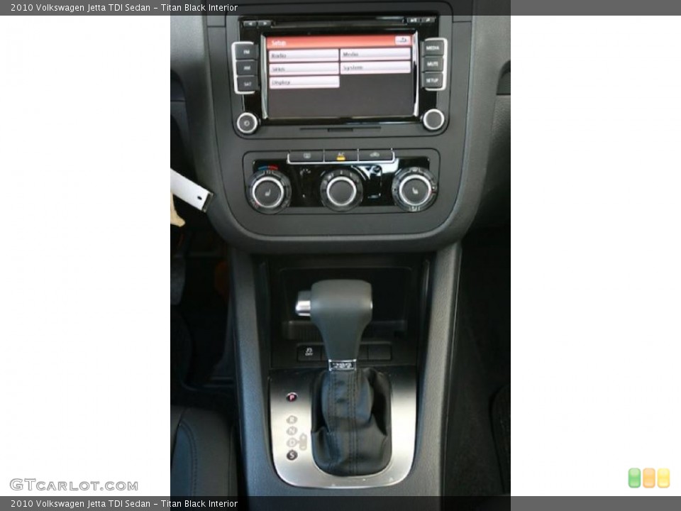 Titan Black Interior Transmission for the 2010 Volkswagen Jetta TDI Sedan #38466965