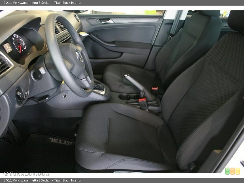 Titan Black Interior Photo for the 2011 Volkswagen Jetta S Sedan #38467085