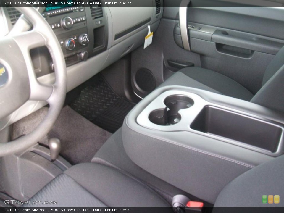 Dark Titanium Interior Photo for the 2011 Chevrolet Silverado 1500 LS Crew Cab 4x4 #38467185