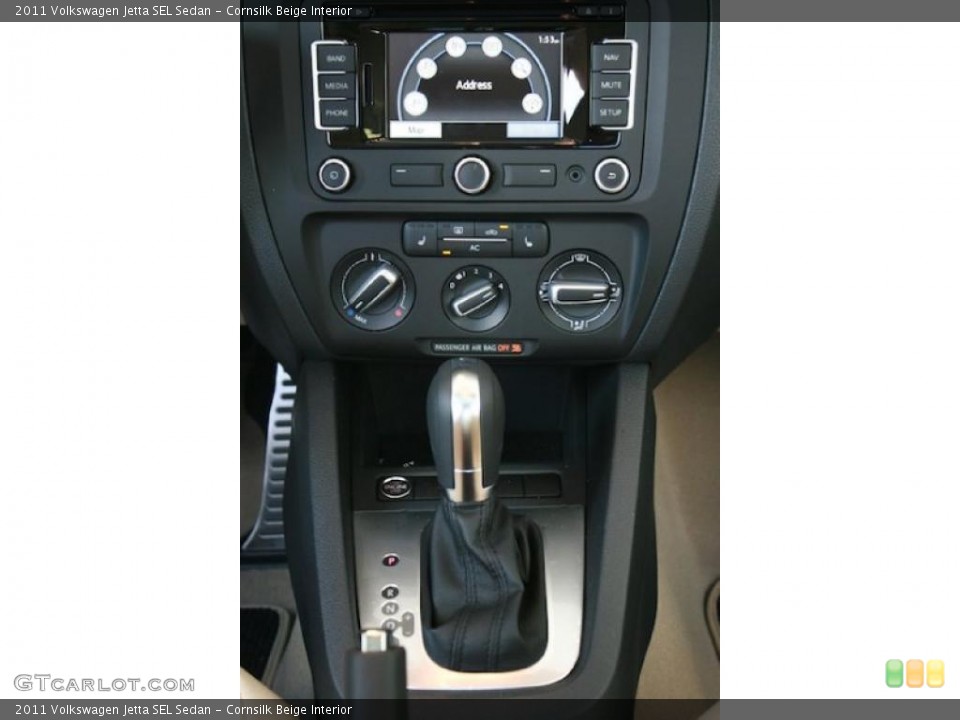 Cornsilk Beige Interior Transmission for the 2011 Volkswagen Jetta SEL Sedan #38467801