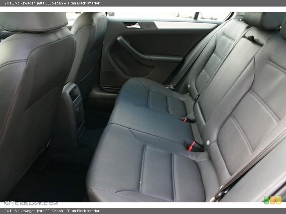 Titan Black Interior Photo for the 2011 Volkswagen Jetta SEL Sedan #38467889