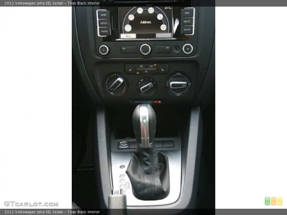 Titan Black Interior Transmission for the 2011 Volkswagen Jetta SEL Sedan #38468017