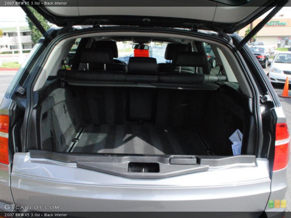 Black Interior Trunk for the 2007 BMW X5 3.0si #38468405