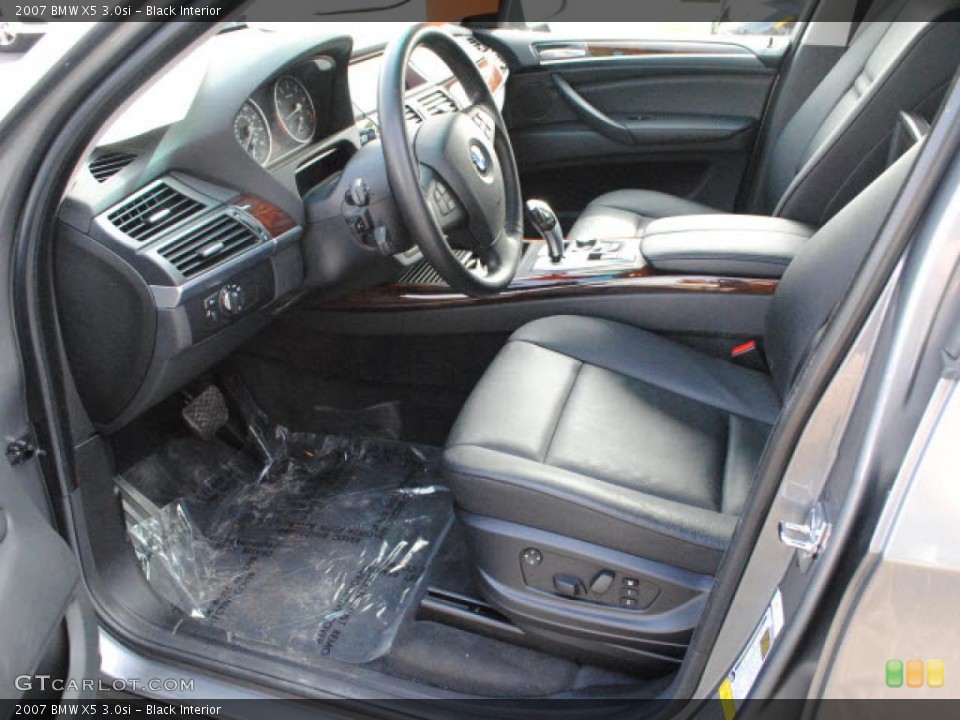 Black Interior Prime Interior for the 2007 BMW X5 3.0si #38468465
