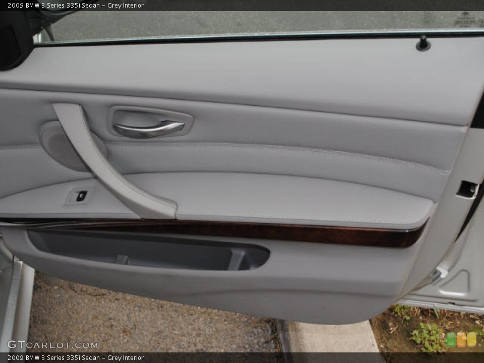Grey Interior Door Panel for the 2009 BMW 3 Series 335i Sedan #38469573