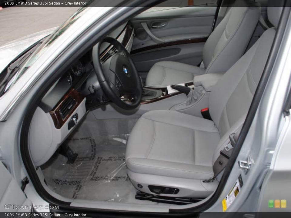 Grey Interior Prime Interior for the 2009 BMW 3 Series 335i Sedan #38469705